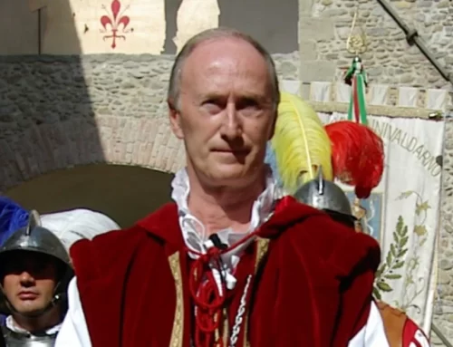 IL SALUTO DELLA PRO LOCO DI SCARPERIA AD ANDREA PINI